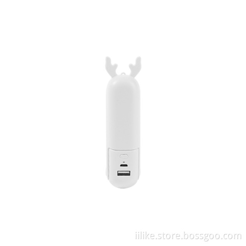 Multifunctional Flashlight with Power Bank Handheld Rechargeable Mini 3 in 1 USB Portable Fan